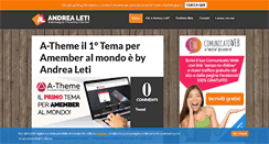 Desktop Screenshot of andrealeti.it